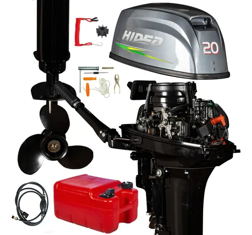 Motor de Popa Hidea 20 HP Partida Elétrica - 2T - Imagem 2