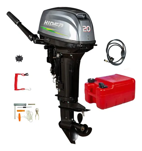Motor de Popa Hidea 20 HP Partida Elétrica - 2T